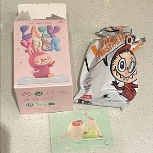 Pop Mart The Monsters Lazy Yoga Figure